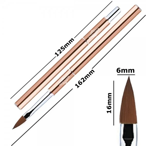 Designer Fullcover Pinsel Pinsel Katzenzunge